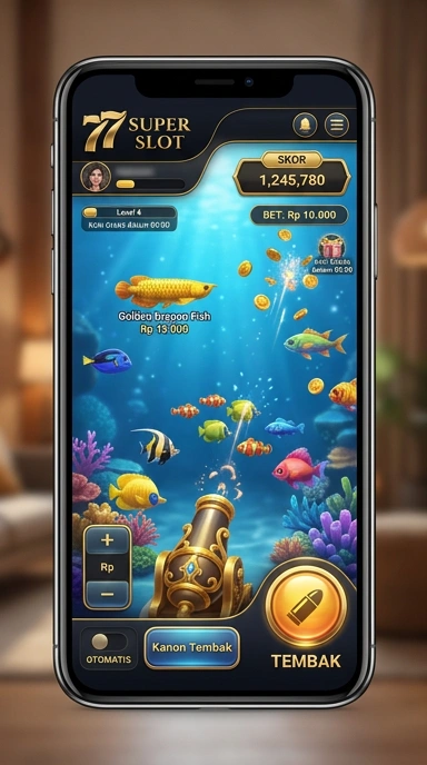 Layar utama 77superslot — antarmuka bersih setelah instalasi